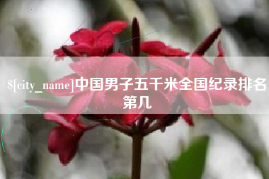 杞县中国男子五千米全国纪录排名第几