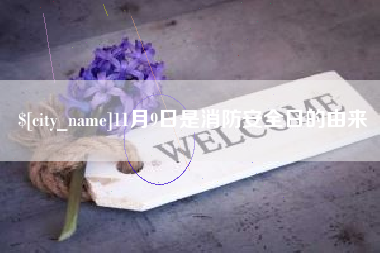 杞县11月9日是消防安全日的由来