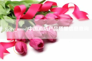 杞县中国消防产品质量信息查询