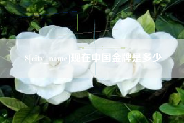 杞县现在中国金牌是多少