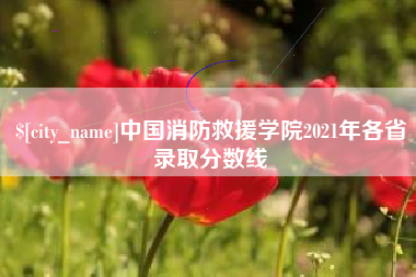 杞县中国消防救援学院2021年各省录取分数线
