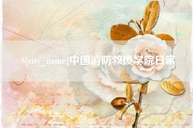 杞县中国消防救援学院日常