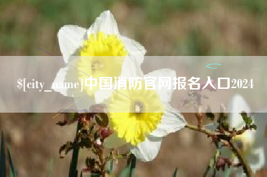 杞县中国消防官网报名入口2024