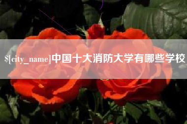 杞县中国十大消防大学有哪些学校
