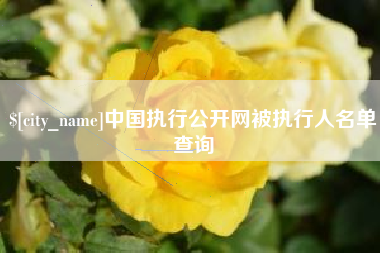 杞县中国执行公开网被执行人名单查询