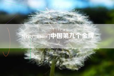 杞县中国第九个金牌