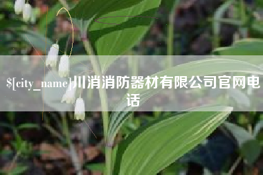 杞县川消消防器材有限公司官网电话