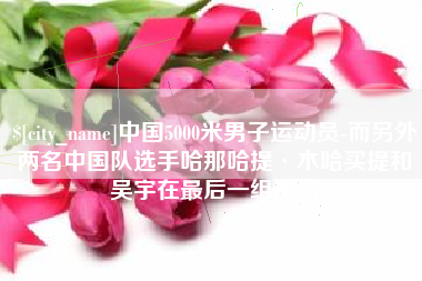 杞县中国5000米男子运动员-而另外两名中国队选手哈那哈提·木哈买提和吴宇在最后一组出场
