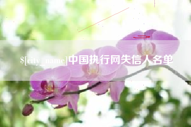 杞县中国执行网失信人名单