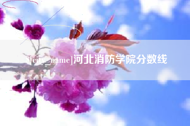 杞县河北消防学院分数线