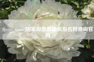 杞县国家应急救援员报名网查询官网