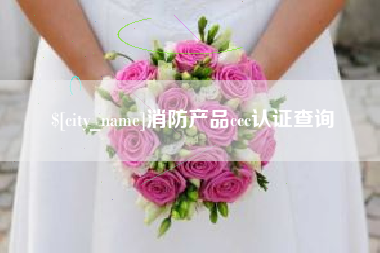 杞县消防产品ccc认证查询