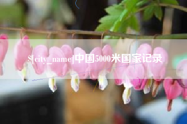 杞县中国5000米国家记录