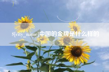 杞县中国的金牌是什么样的