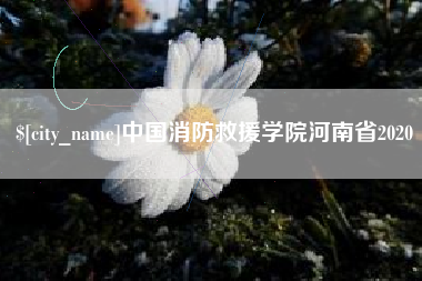 杞县中国消防救援学院河南省2020